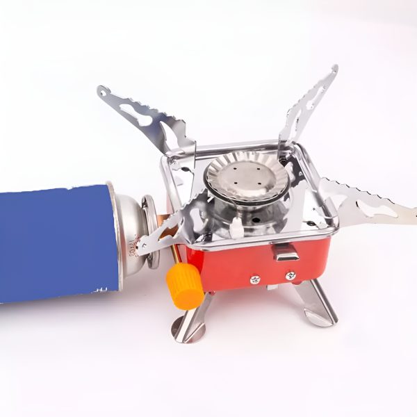Camping Stoves Folding Outdoor Gas Stove Card Type Palm Square Furnace