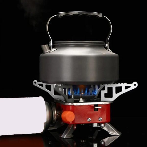 Camping Stoves Folding Outdoor Gas Stove Card Type Palm Square Furnace