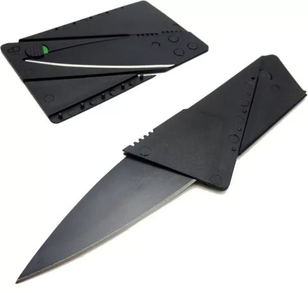 Card Folding Knife | Pocket Safety Cardsharp Blade Small Pocket Survival Knive For Camping, Survival, Fishing, Emergencies